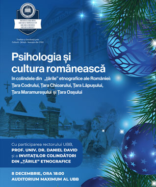 Psihologia și cultura românească în colindele din ,,țările’’ etnografice ale României: Țara Codrului, Țara Chioarului, Țara Lăpușului, Țara Maramureșului și Țara Oașului